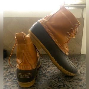 LL Bean duck boots men’s sz 12 US excellent condition